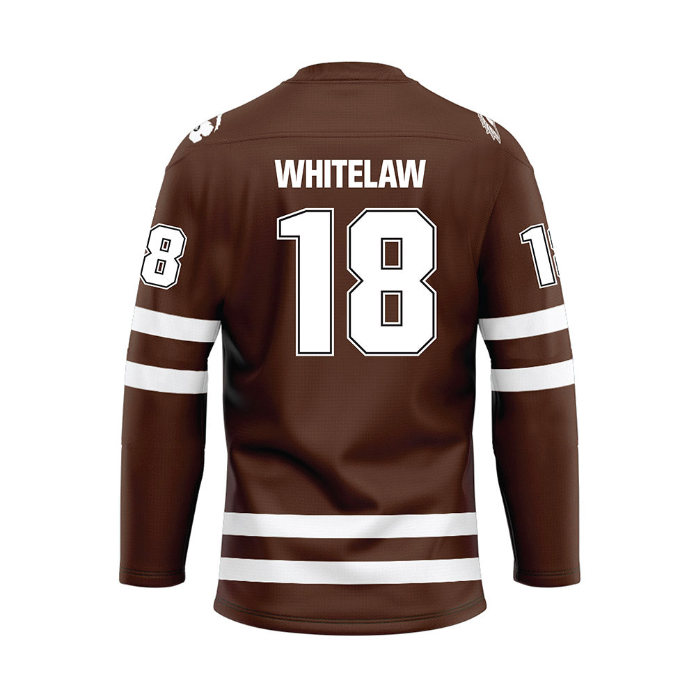 Western Michigan - NCAA Men's Ice Hockey : William Whitelaw - Hockey Jersey-1