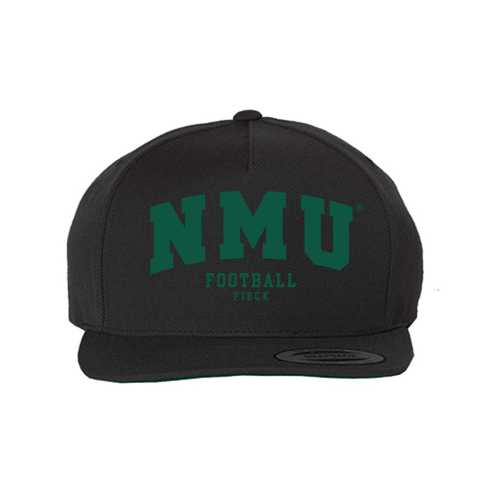 Northern Michigan - NCAA Football : Carson Fieck - Snapback Hat-0
