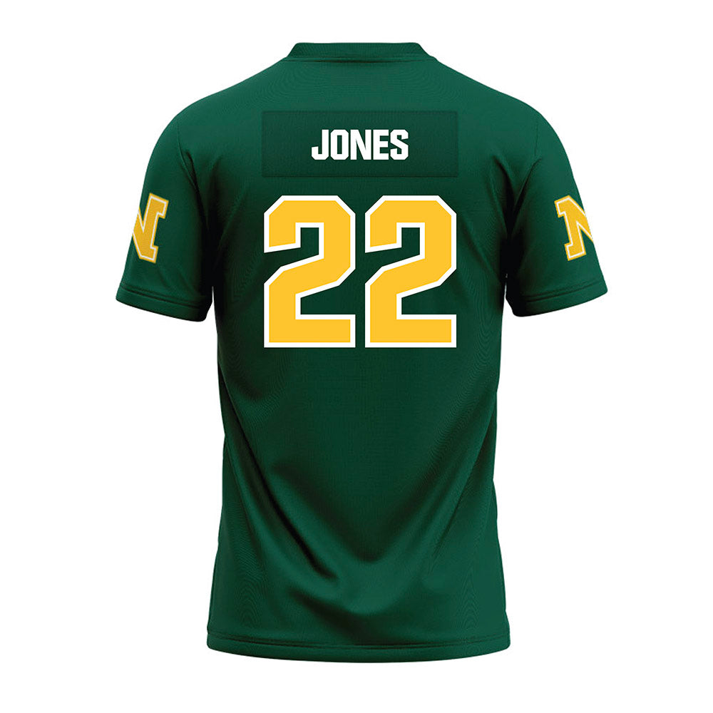 Northern Michigan - NCAA Football : Isaiah Jones - Green Premium Football Jersey-1
