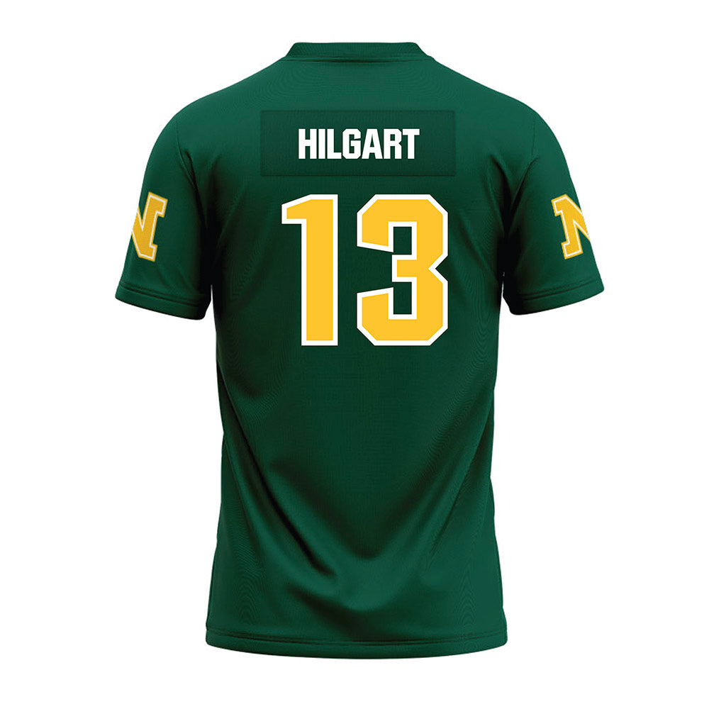 Northern Michigan - NCAA Football : Brady Hilgart - Green Premium Football Jersey-1
