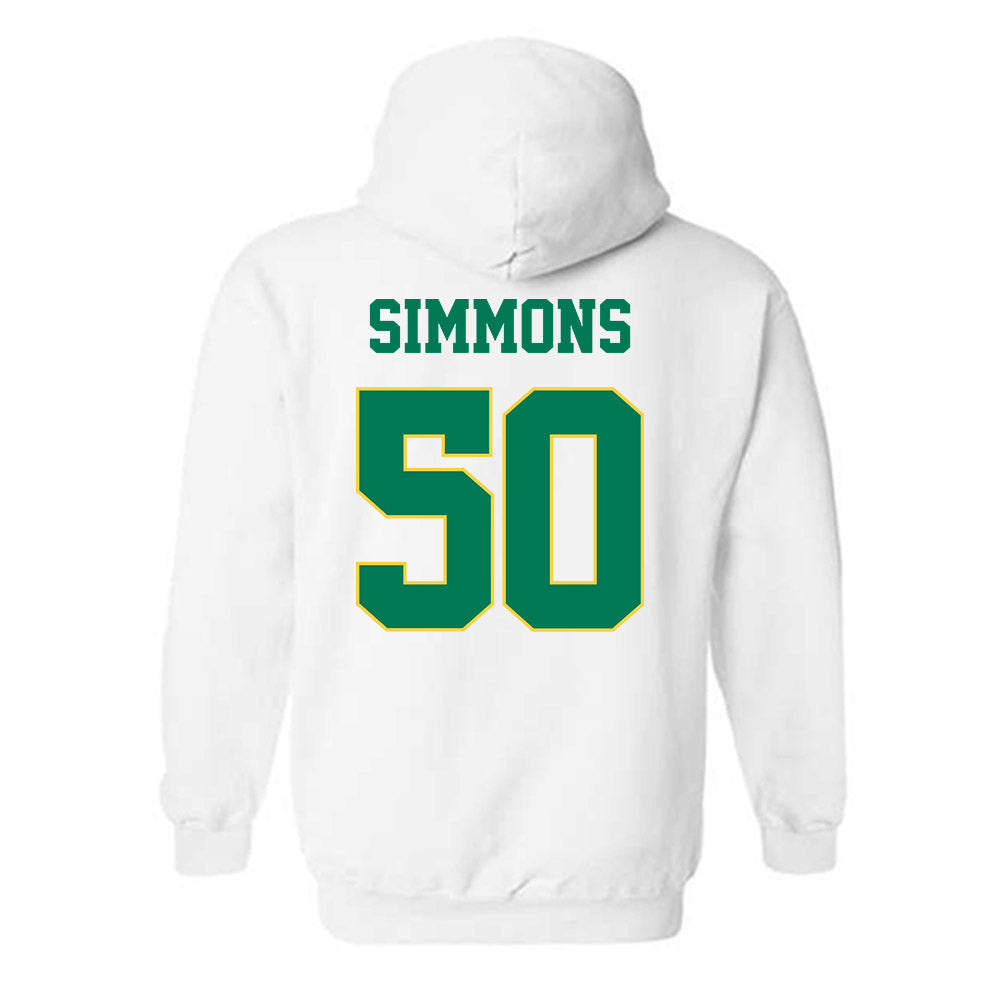 Norfolk State - NCAA Football : Damarion Simmons - Classic Shersey Hooded Sweatshirt-1