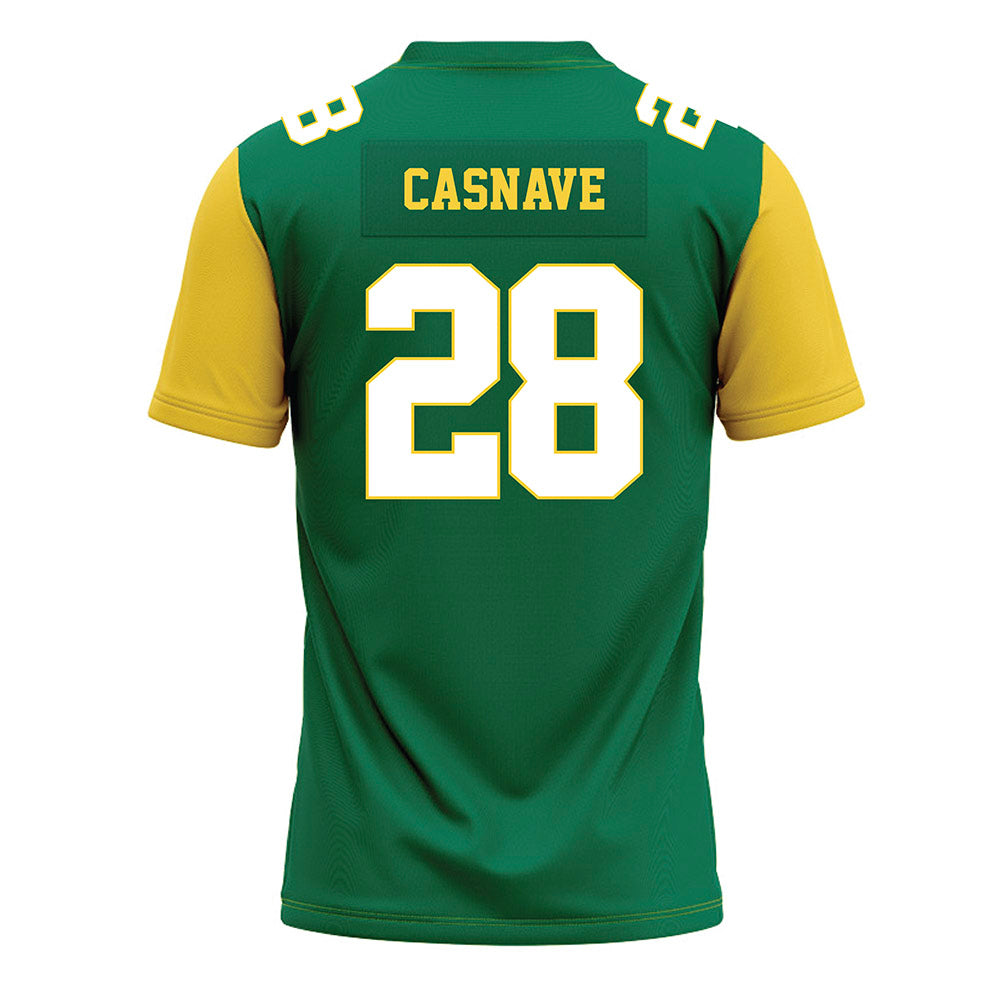 Norfolk State - NCAA Football : Kameron Casnave - Green Jersey-1