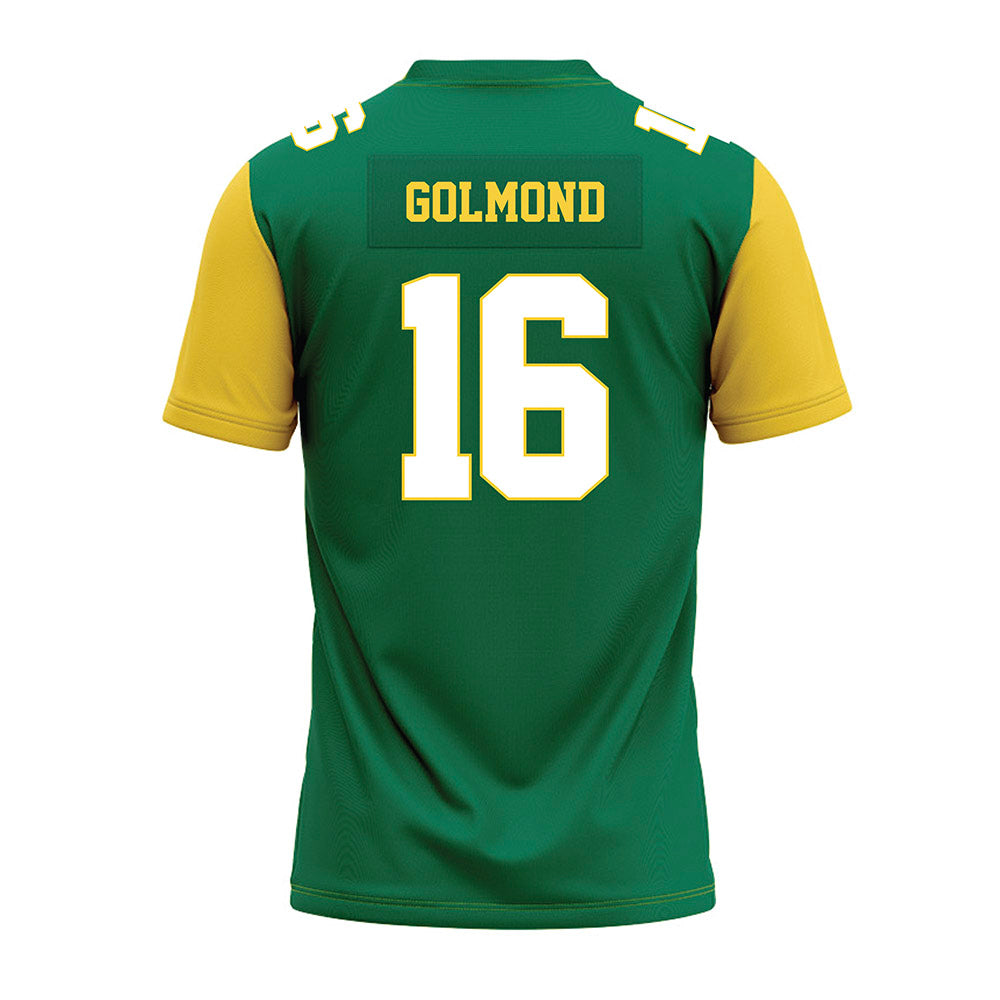 Norfolk State - NCAA Football : DaSean Golmond - Green Premium Football Jersey-1