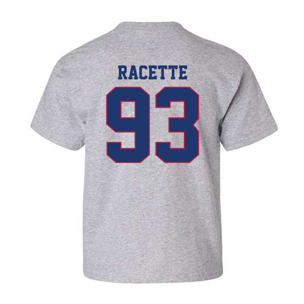 Detroit Mercy - NCAA Men's Lacrosse : Whales Racette - Classic Shersey Youth T-Shirt-1