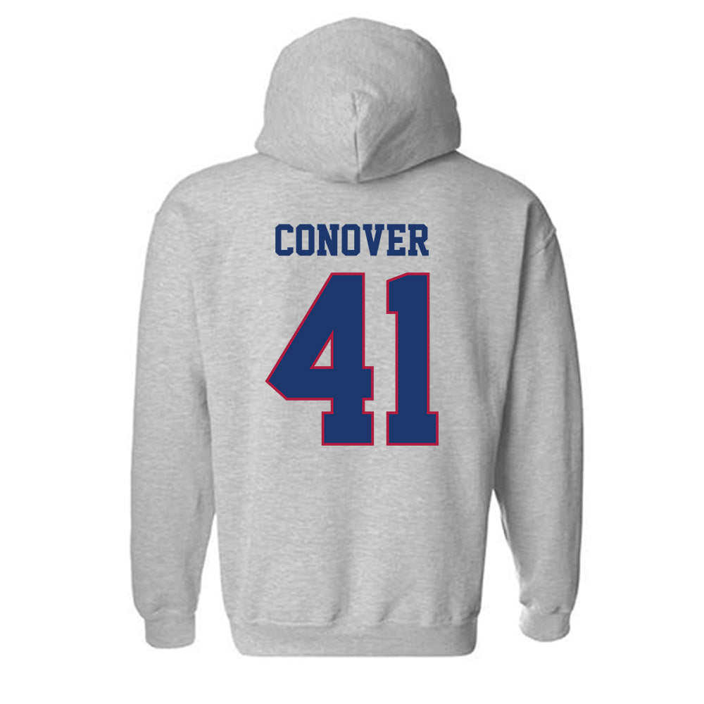 Detroit Mercy - NCAA Men's Lacrosse : Ethan Conover - Classic Shersey Hooded Sweatshirt-1