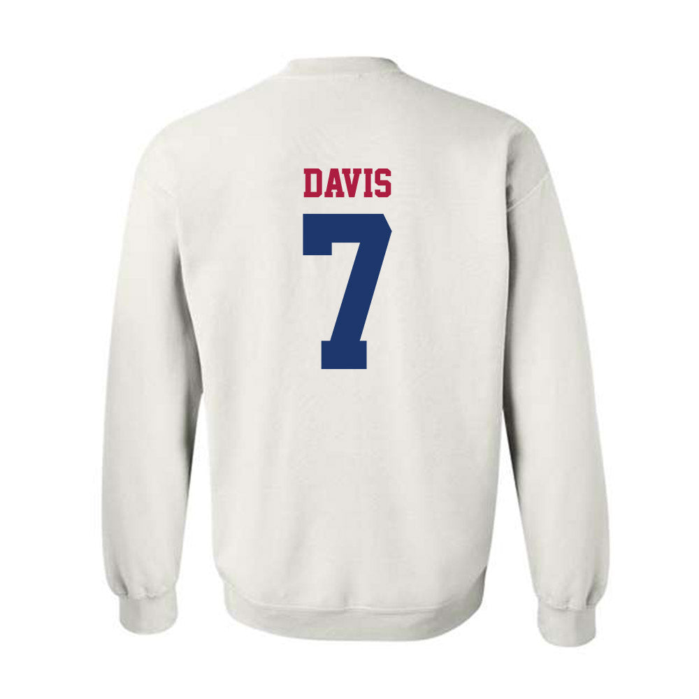 Detroit Mercy - NCAA Men's Lacrosse : Tristen Davis - Classic Shersey Crewneck Sweatshirt-1