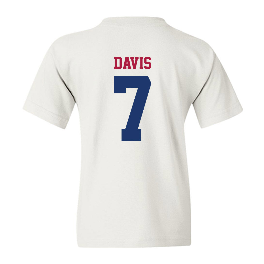 Detroit Mercy - NCAA Men's Lacrosse : Tristen Davis - Classic Shersey Youth T-Shirt-1