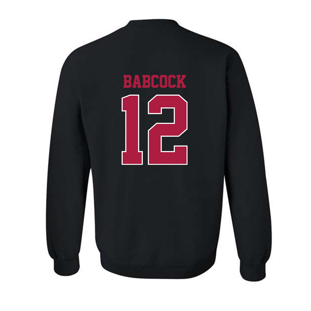 Detroit Mercy - NCAA Softball : Natalie Babcock - Classic Shersey Crewneck Sweatshirt-1
