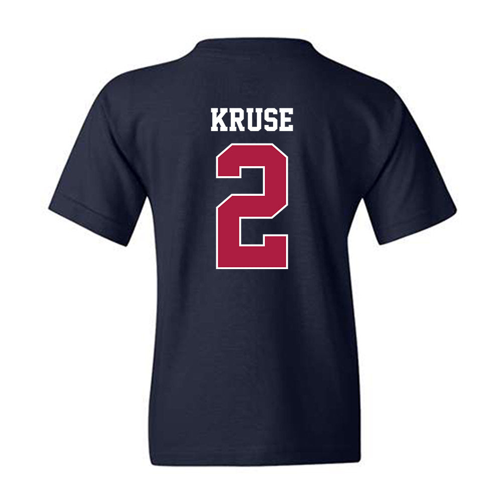 Detroit Mercy - NCAA Men's Lacrosse : Landon Kruse - Classic Shersey Youth T-Shirt-1