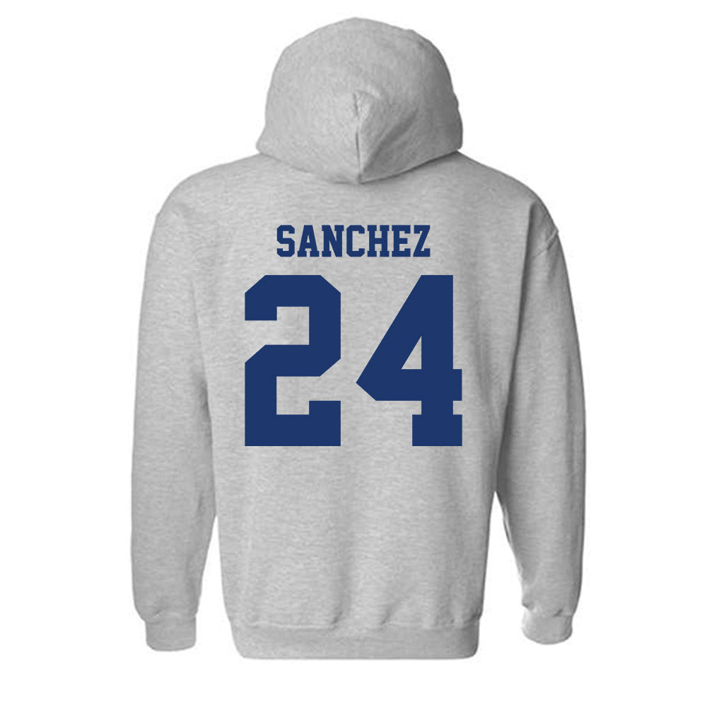 Detroit Mercy - NCAA Men's Soccer : Sebastian Sanchez - Classic Shersey Hooded Sweatshirt-1