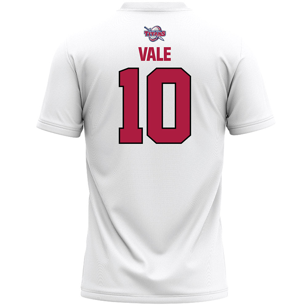 Detroit Mercy - NCAA Men's Lacrosse : Vince Vale - White Lacrosse Jersey -1