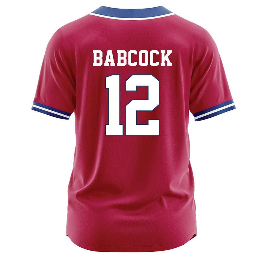 Detroit Mercy - NCAA Softball : Natalie Babcock - Red Jersey-1