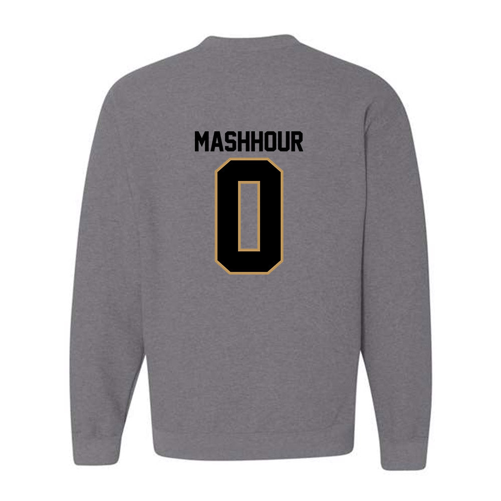 Oakland - NCAA Men's Basketball : Nassim Mashhour - Crewneck Sweatshirt-1