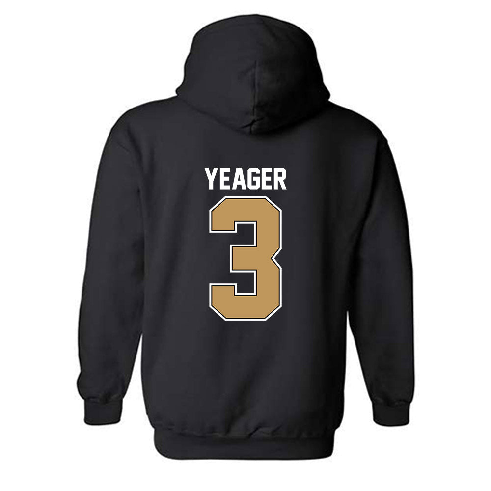 Oakland - NCAA Men's Basketball : Donny Yeager - Classic Shersey Hooded Sweatshirt-1