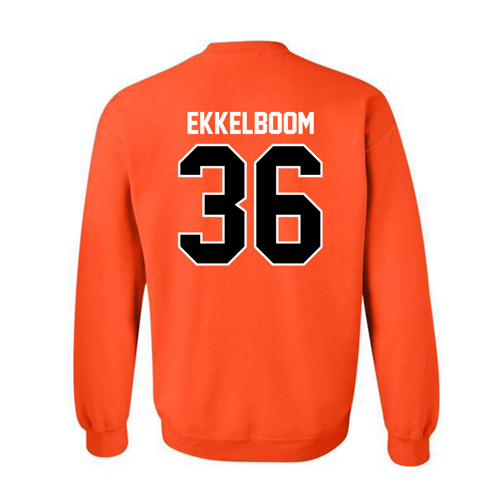 Pacific - NCAA Baseball : Jaren Ekkelboom - Classic Shersey Crewneck Sweatshirt-1