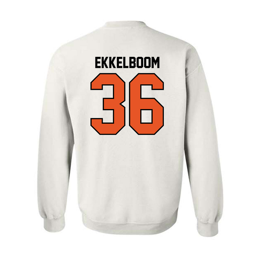Pacific - NCAA Baseball : Jaren Ekkelboom - Classic Shersey Crewneck Sweatshirt-1