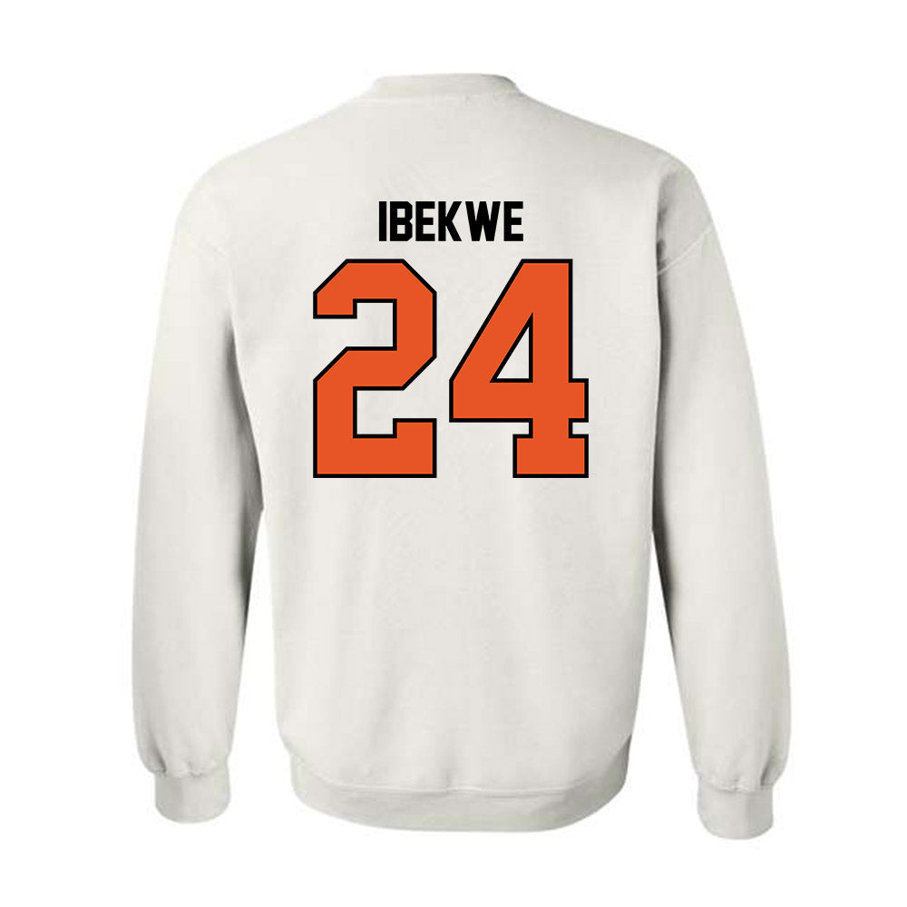 Pacific - NCAA Men's Basketball : KC Ibekwe - Classic Shersey Crewneck Sweatshirt-1