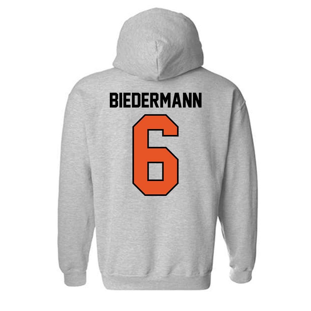 Pacific - NCAA Men's Water Polo : Brody Biedermann - Classic Shersey Hooded Sweatshirt-1