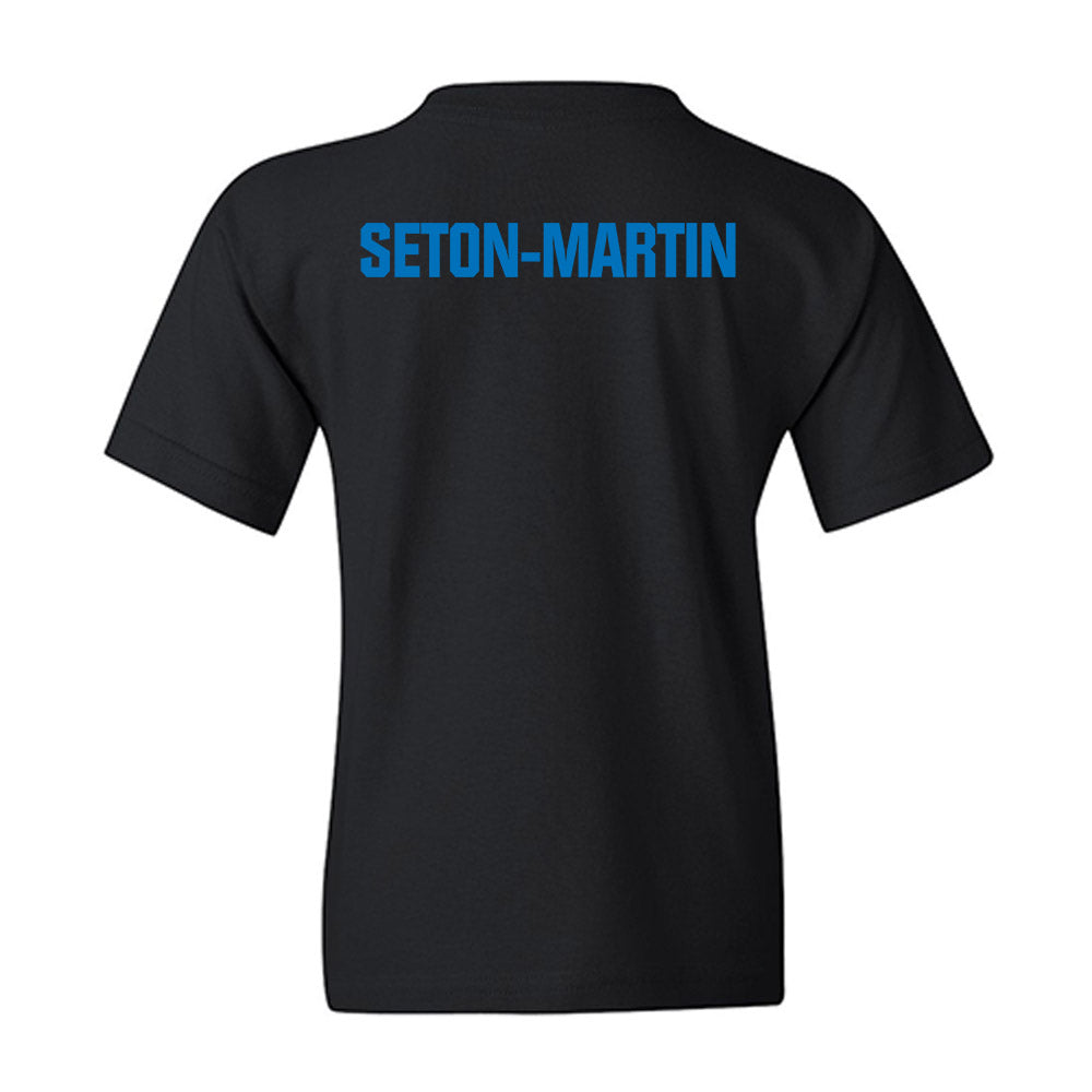Saint Peter's - NCAA Men's Swimming & Diving : Taj Seton-Martin - Classic Shersey Youth T-Shirt-1