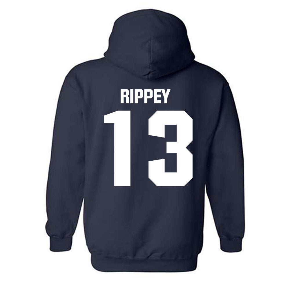 Saint Peter's - NCAA Women's Basketball : DeNaya Rippey - Classic Shersey Hooded Sweatshirt-1