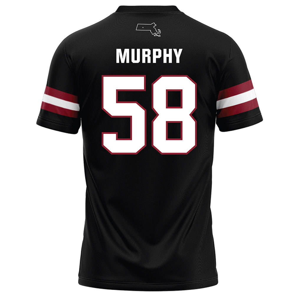 UMass - NCAA Football : Donovan Murphy - Black Football Jersey-1