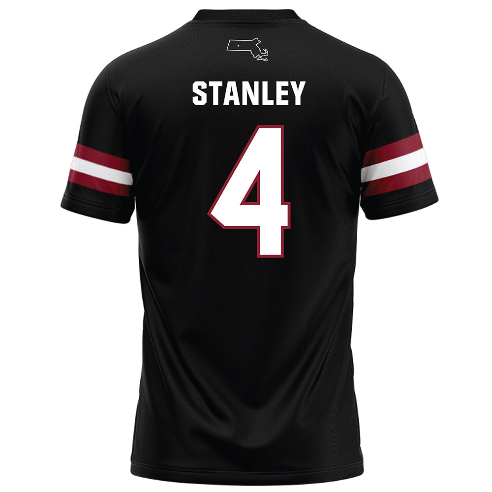 UMass - NCAA Football : Chris Stanley - Black Football Jersey-1