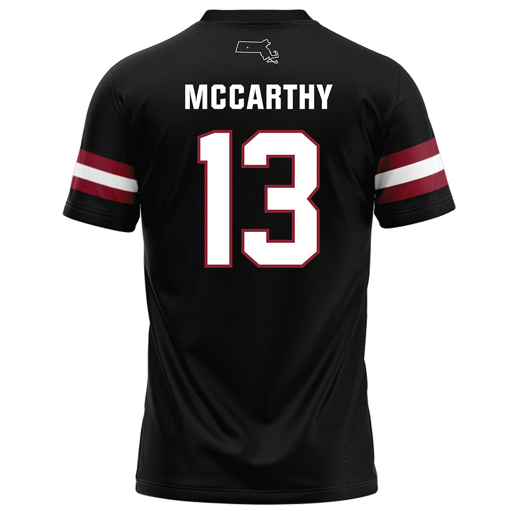 UMass - NCAA Football : Aedan McCarthy - Black Football Jersey-1