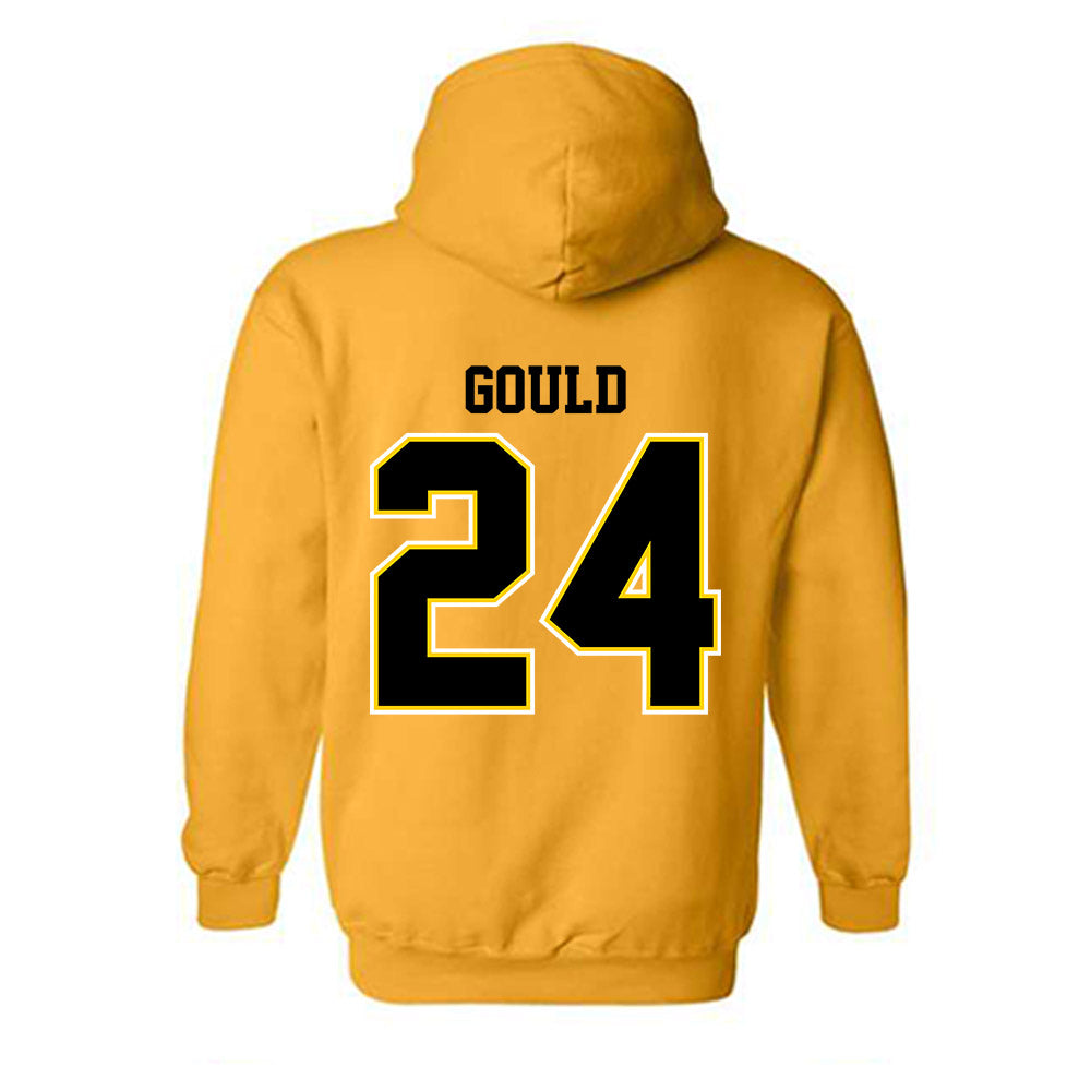 Michigan Tech - NCAA Men's Ice Hockey : Rylan Gould - Classic Shersey Hooded Sweatshirt-1