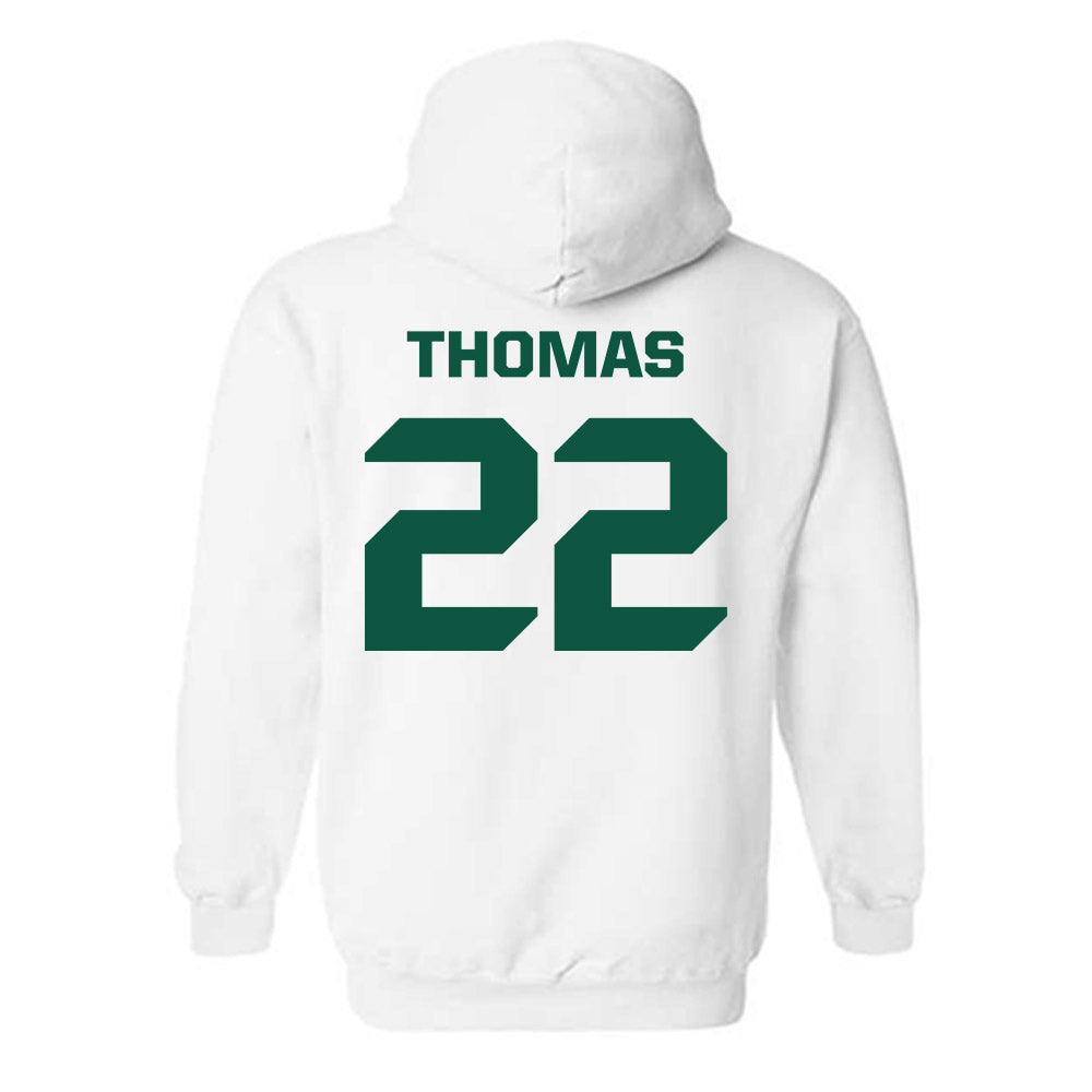 UW Green Bay - NCAA Men's Basketball : LeBron Thomas - Classic Shersey Hooded Sweatshirt-1