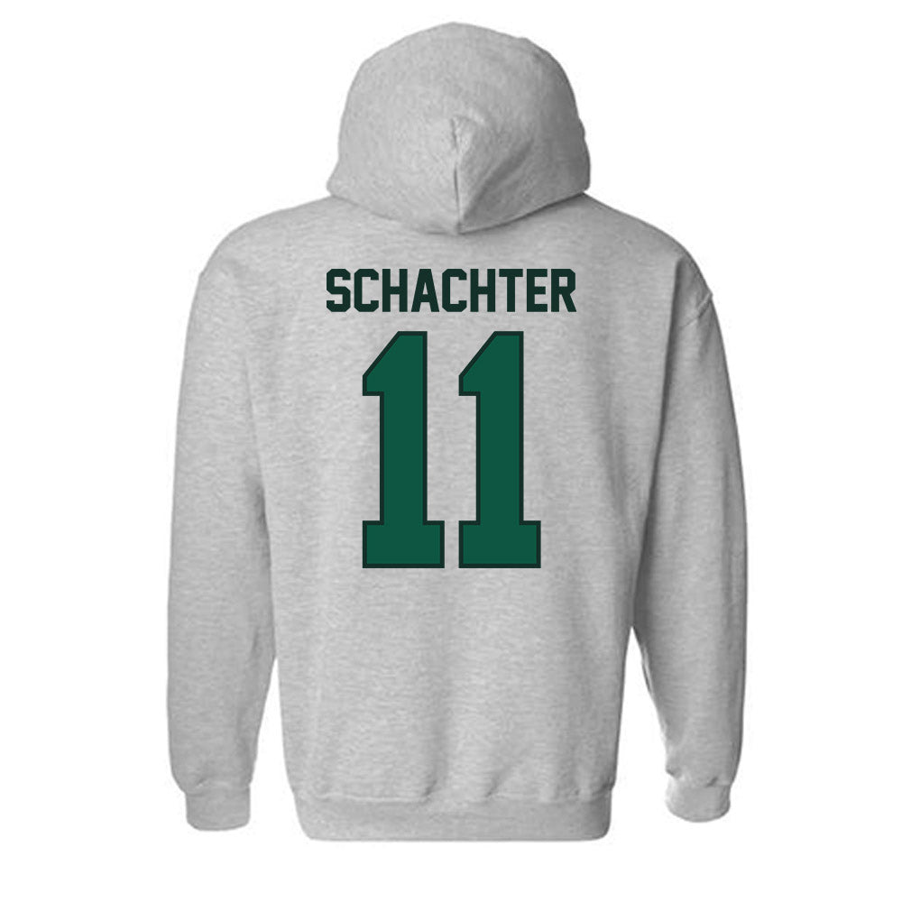 UW Green Bay - NCAA Men's Basketball : Trey Schachter - Classic Shersey Hooded Sweatshirt-1