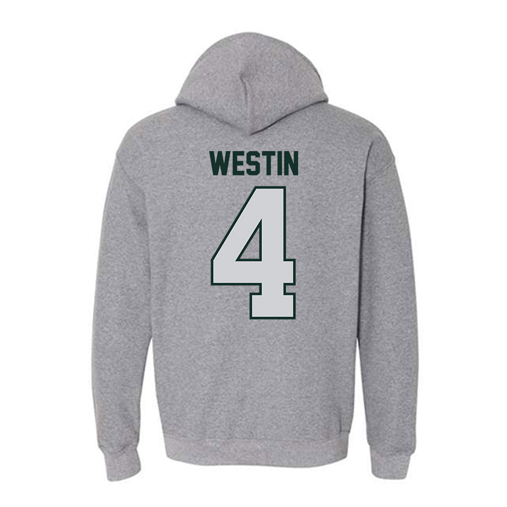 UW Green Bay - NCAA Women's Basketball : Maren Westin - Classic Shersey Hooded Sweatshirt-1