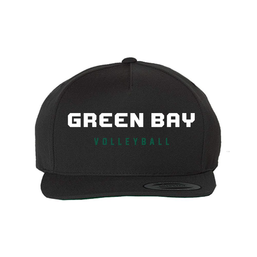UW Green Bay - NCAA Women's Volleyball : Jessica Kurpeikis - Snapback Hat-0