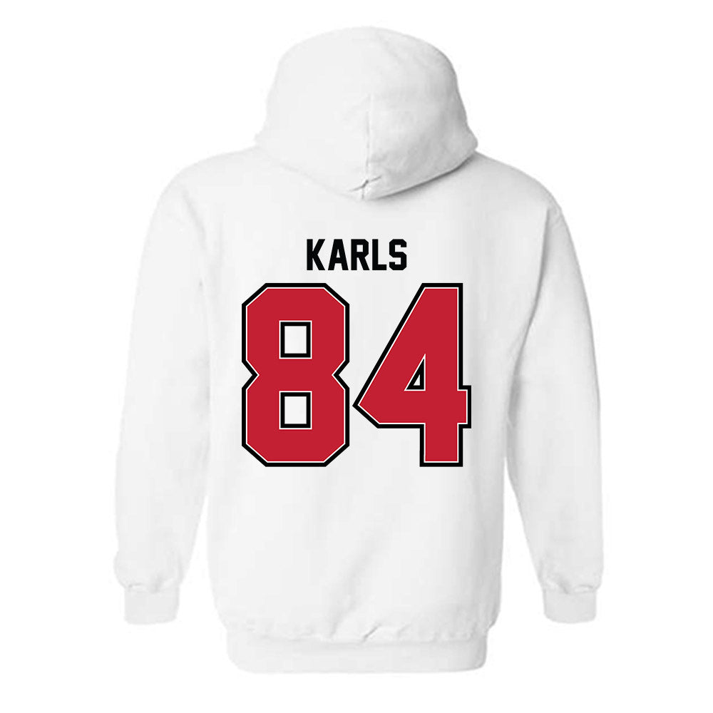 UW River Falls - NCAA Football : Andrew Karls - Classic Shersey Hooded Sweatshirt-1