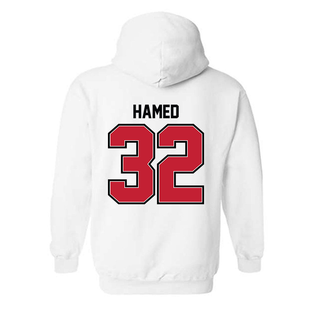 UW River Falls - NCAA Football : Adam Hamed - Classic Shersey Hooded Sweatshirt-1