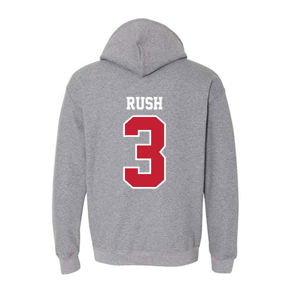 UW River Falls - NCAA Football : Austin Rush - Classic Shersey Hooded Sweatshirt-1