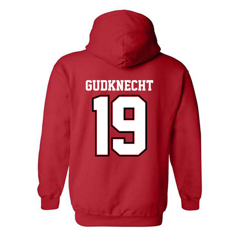 UW River Falls - NCAA Women's Volleyball : Hannah Gudknecht - Classic Shersey Hooded Sweatshirt-1