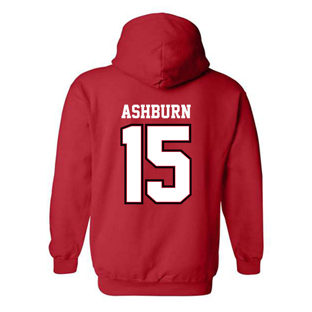 UW River Falls - NCAA Men's Basketball : Riley Ashburn - Classic Shersey Hooded Sweatshirt-1