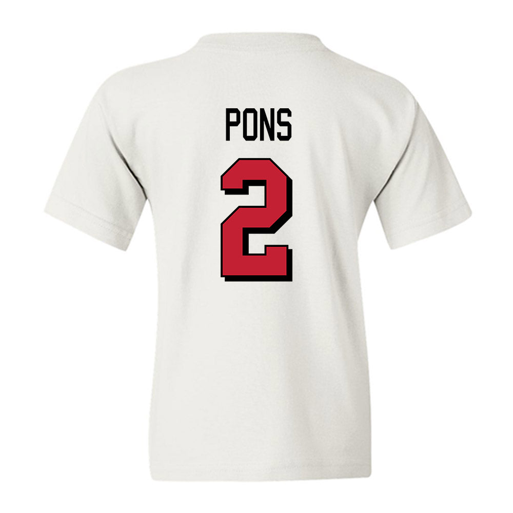 Miami of Ohio - NCAA Football : Jackson Pons - 2024 Replica Shersey Youth T-Shirt-1