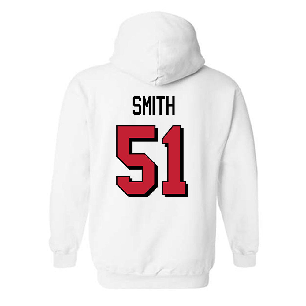 Miami of Ohio - NCAA Football : Eric Smith - 2024 Replica Shersey Hooded Sweatshirt-1
