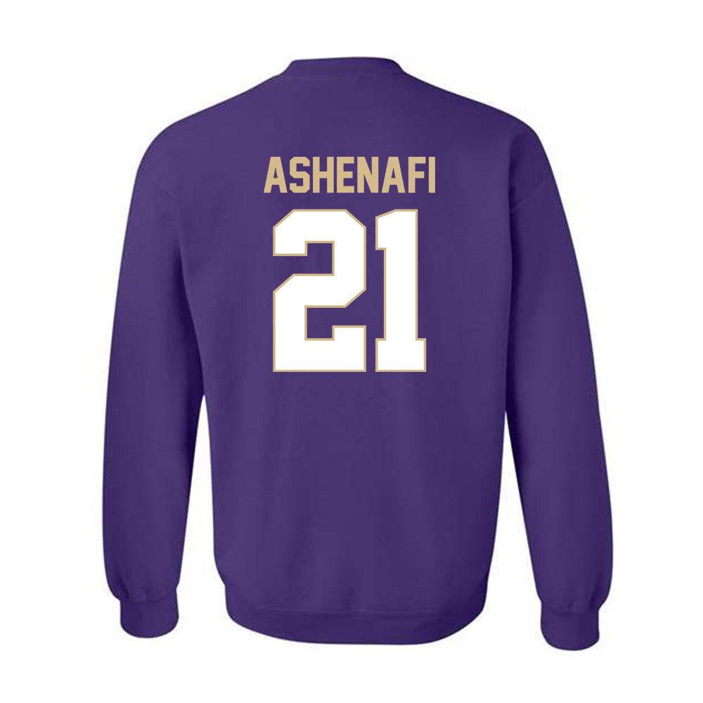 Western Carolina - NCAA Football : Nassor Ashenafi - Classic Shersey Crewneck Sweatshirt-1