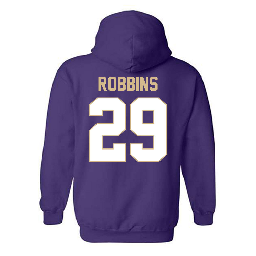 Western Carolina - NCAA Football : Christian Robbins - Classic Shersey Hooded Sweatshirt-1