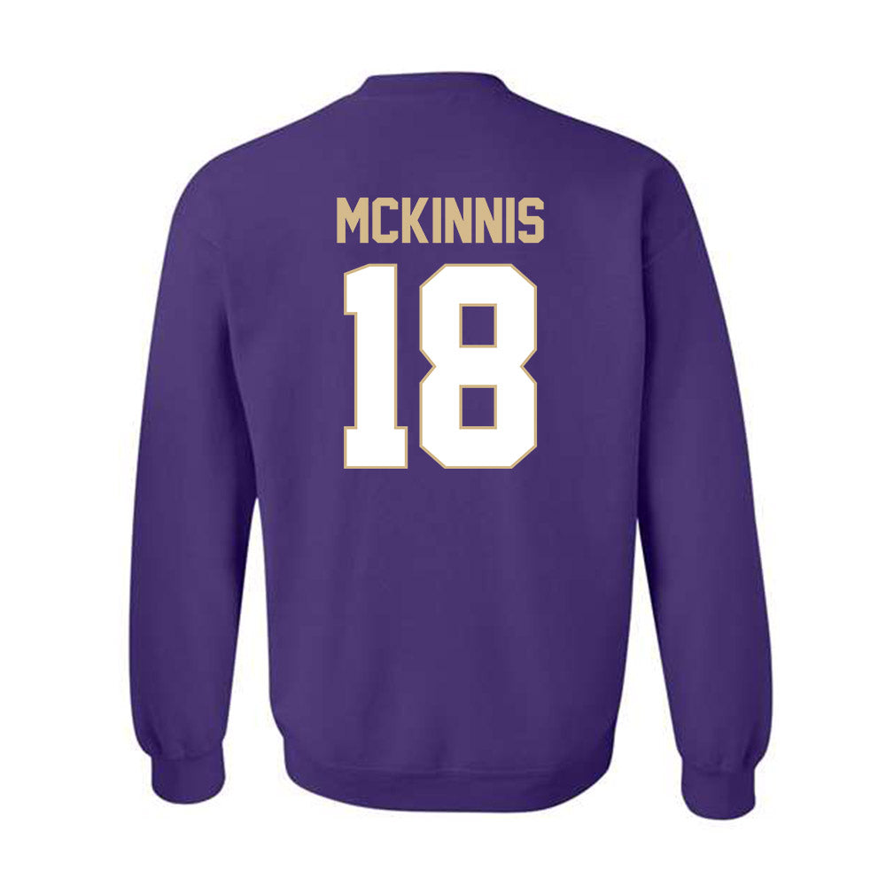 Western Carolina - NCAA Football : RYAN MCKINNIS - Classic Shersey Crewneck Sweatshirt-1