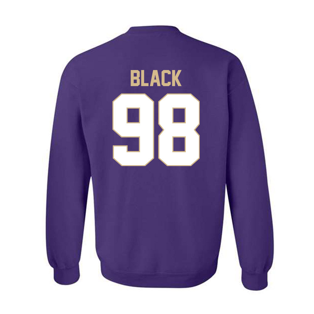 Western Carolina - NCAA Football : Aiden Black - Classic Shersey Crewneck Sweatshirt-1