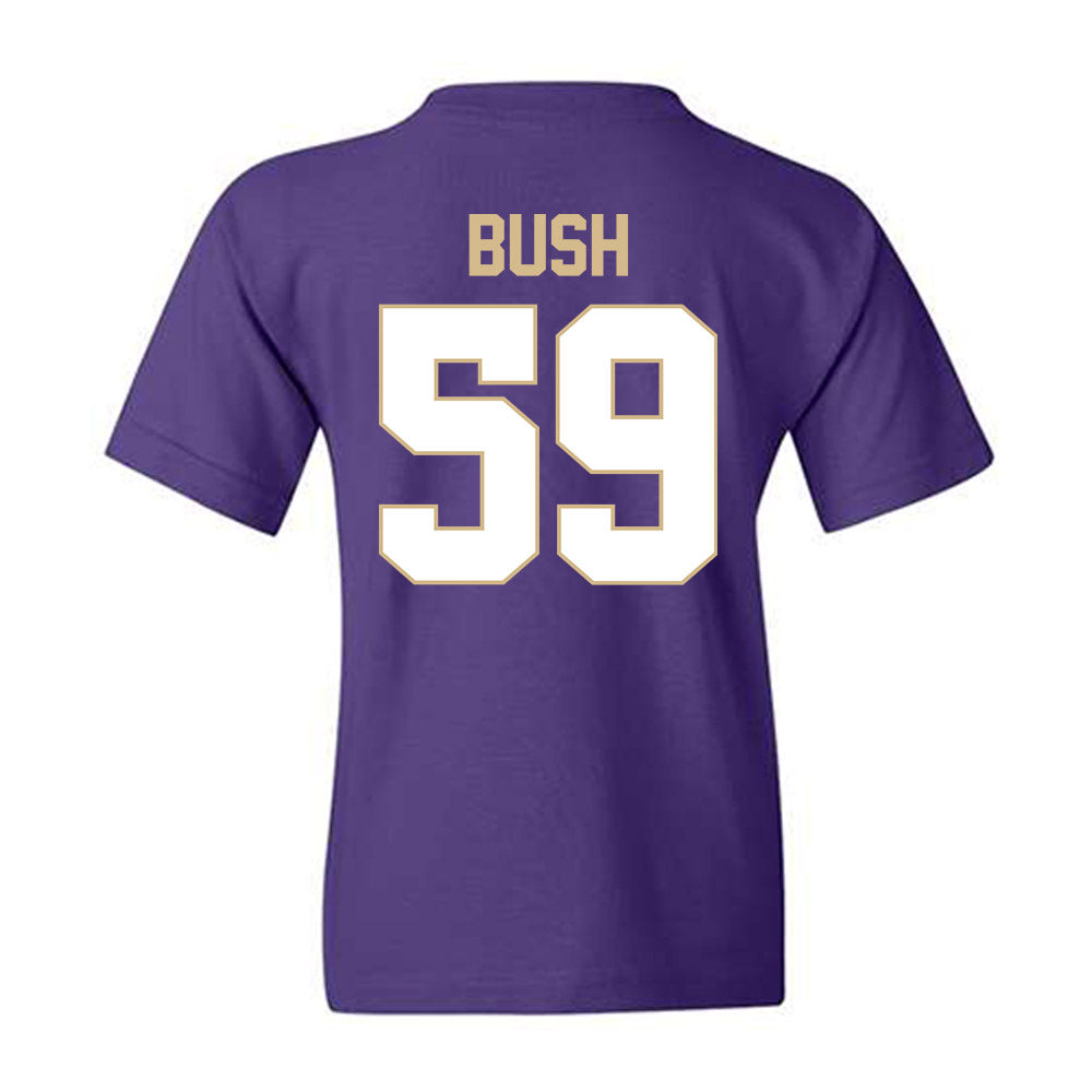 Western Carolina - NCAA Football : JVeon Bush - Classic Shersey Youth T-Shirt-1