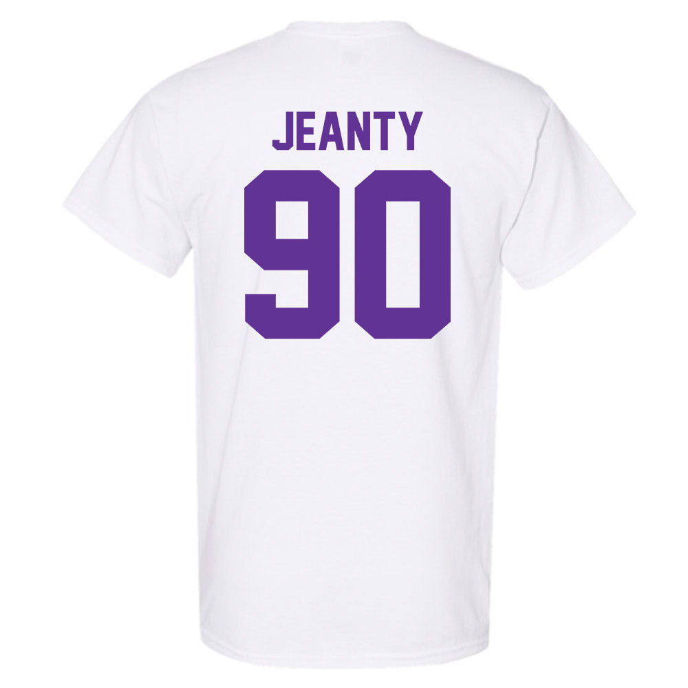 Western Carolina - NCAA Football : Fernando Jeanty - Classic Shersey T-Shirt-1