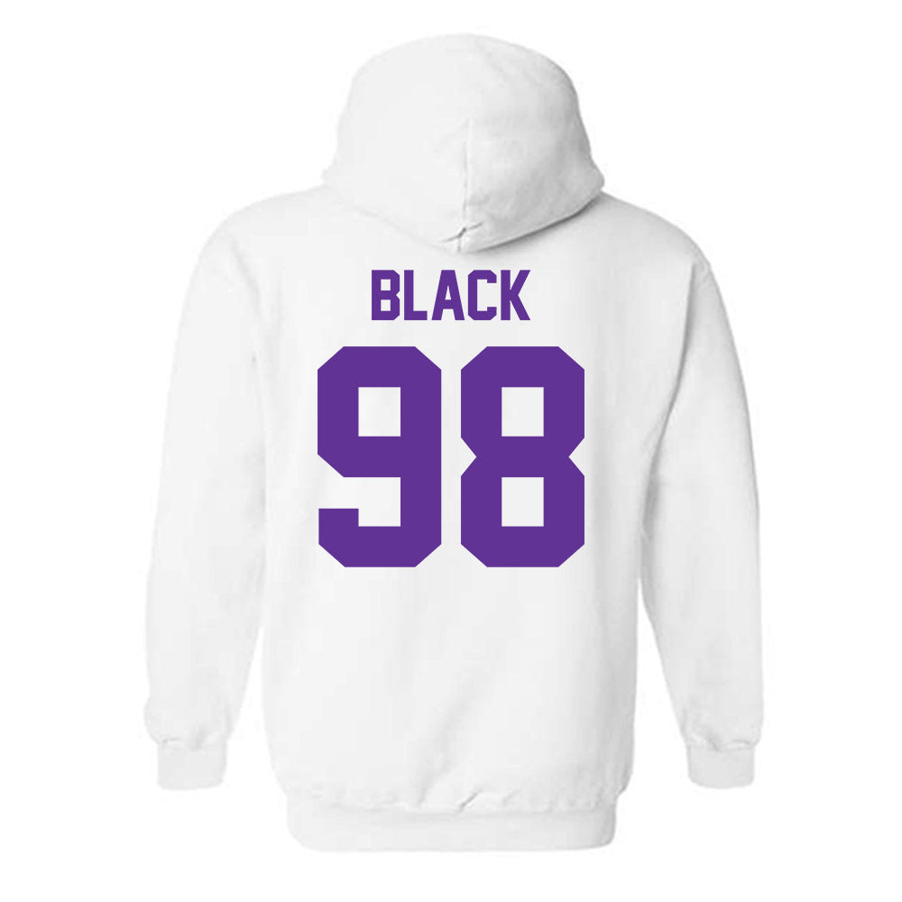 Western Carolina - NCAA Football : Aiden Black - Classic Shersey Hooded Sweatshirt-1