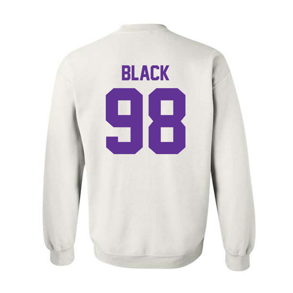 Western Carolina - NCAA Football : Aiden Black - Classic Shersey Crewneck Sweatshirt-1