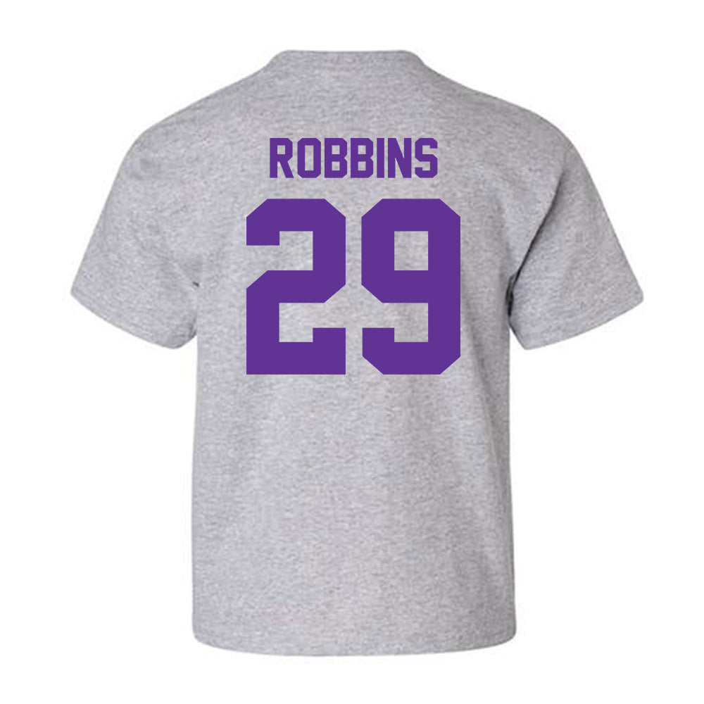 Western Carolina - NCAA Football : Christian Robbins - Classic Shersey Youth T-Shirt-1