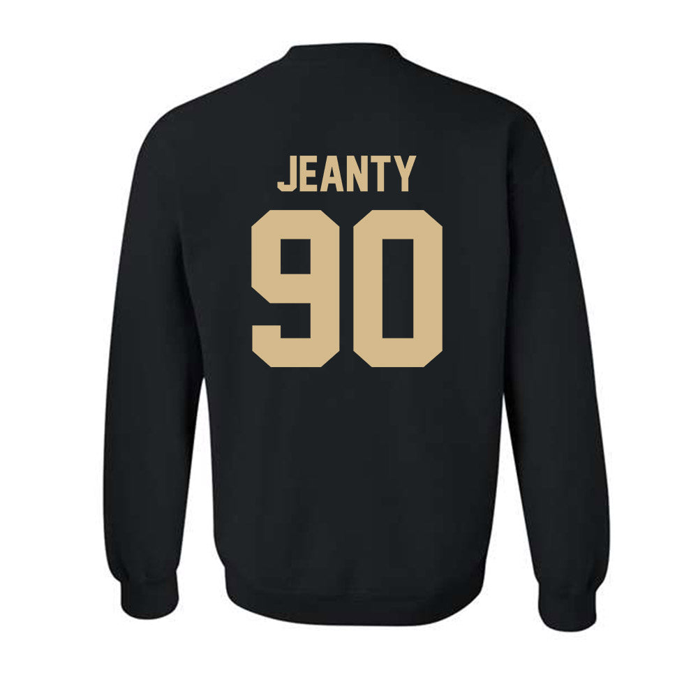 Western Carolina - NCAA Football : Fernando Jeanty - Classic Shersey Crewneck Sweatshirt-1