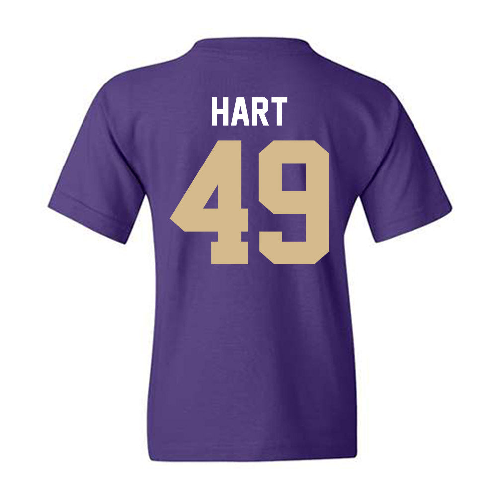 Western Carolina - NCAA Football : Bryce Hart - Classic Shersey Youth T-Shirt-1